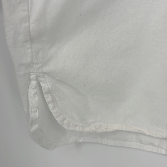 ASOS Design Cotton Mini Shirt Dress White Size 2 - Picture 5 of 13